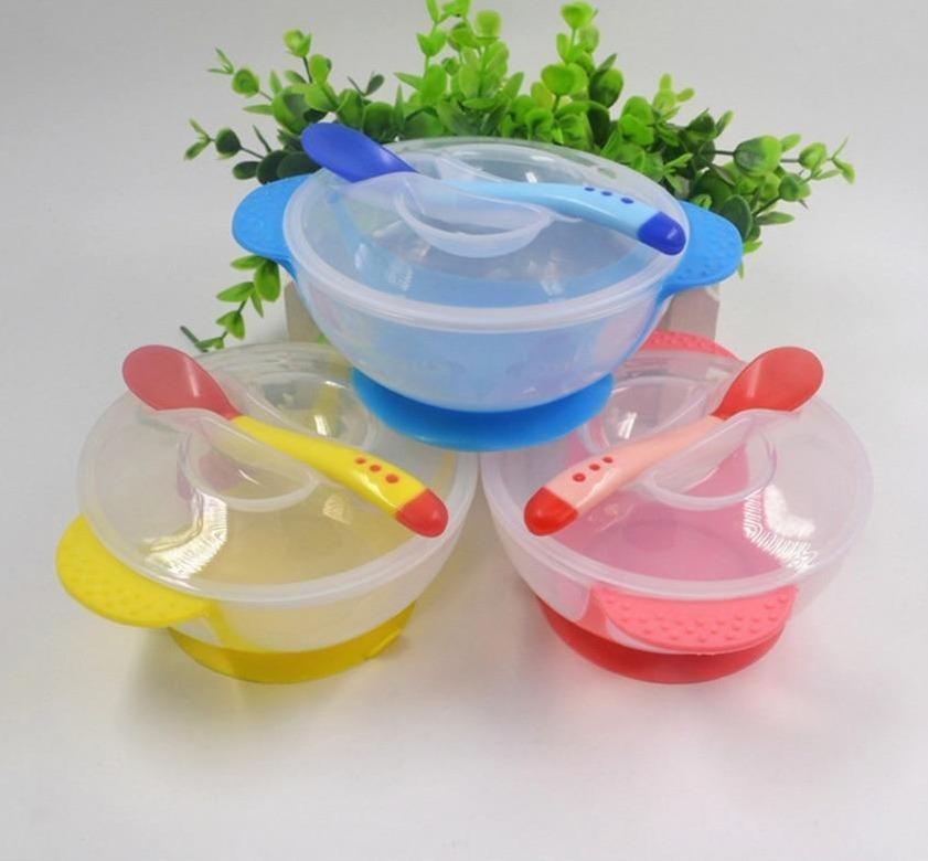 Mindful Yard Baby Bowl Child's Super Suction Non-Spill Bowl