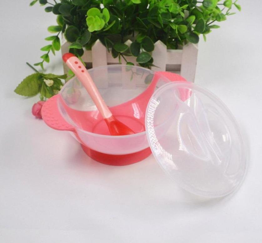 Mindful Yard Baby Bowl Child's Super Suction Non-Spill Bowl