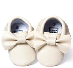 Mindful Yard Baby First Walkers Beige / 13 FREE Baby Bow Moccasins (Limited Edition)