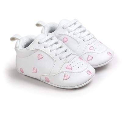 Mindful Yard Baby First Walkers Pink Hearts / 1 Baby First Walker Shoes - Special Deal