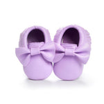 Mindful Yard Baby First Walkers purple / 12 FREE Baby Bow Moccasins (Limited Edition)