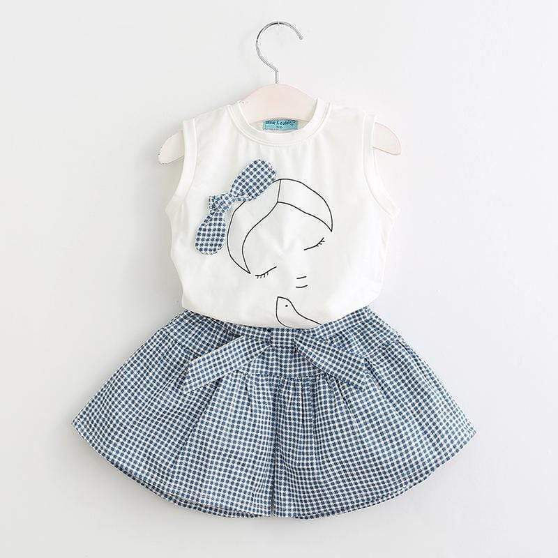Mindful Yard Baby Girl Clothing Sets Girls Summer 2-piece Style Beautiful Shorts Outfits