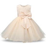 Mindful Yard Baby Girl Dresses Beige / 3T Princess Flower Girl Summer Costume Dresses