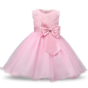 Mindful Yard Baby Girl Dresses Pink / 3T Princess Flower Girl Summer Costume Dresses