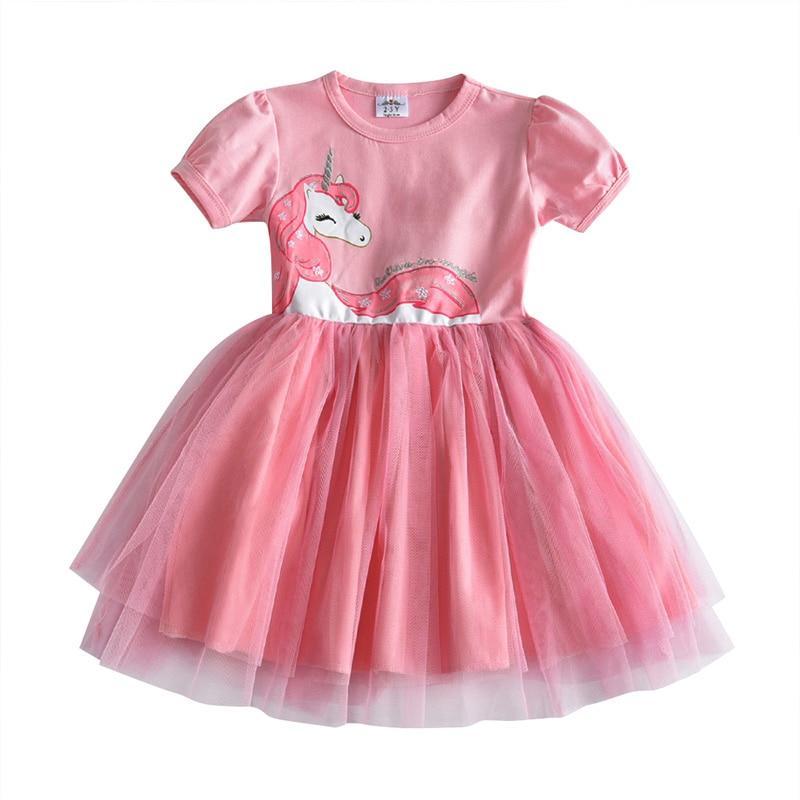 Mindful Yard Baby Girl Dresses Pink Unicorn / 3T Glamorous Princess Unicorn Tutu Dresses