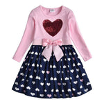 Mindful Yard Baby Girl Dresses Red Heart / 7 Girls Toddler Princess Dresses