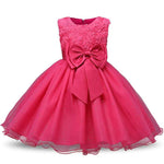 Mindful Yard Baby Girl Dresses Rose / 3T Princess Flower Girl Summer Costume Dresses