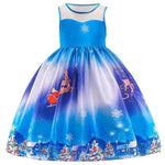Mindful Yard Baby Girl Dresses Sky Blue / 3T Beautiful Princess Girls Dresses