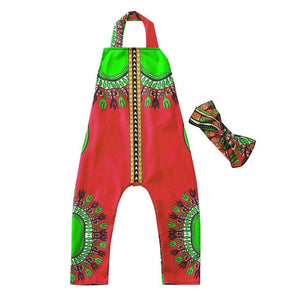 Mindful Yard Baby Romper Watermelon Red / 4T Cute Baby Girl Colorful Romper