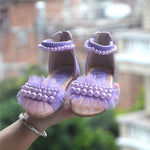 Mindful Yard Baby Shoes PURPLE / 5.5 Princess Baby Girl Sandal Shoes
