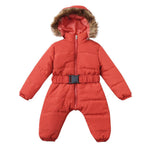 Mindful Yard Baby Snowsuit Orange / 3M Hooded Baby Snowsuit