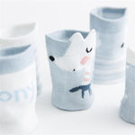 Mindful Yard Baby Socks Animal Cartoon Thin Mesh Baby Socks (5-Pairs)