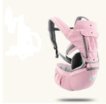 Fashionable Ergonomic Baby Carrier With Hipseat, and Sling Front - Mindful Yard