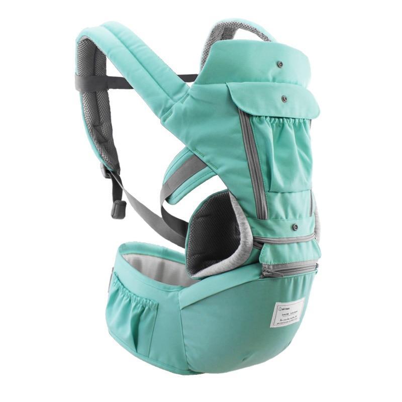 Fashionable Ergonomic Baby Carrier With Hipseat, and Sling Front - Mindful Yard