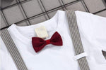 Mindful Yard Boys Clothing Boys Summer T shirt, Shorts, And Bow Tie Clothing Sets