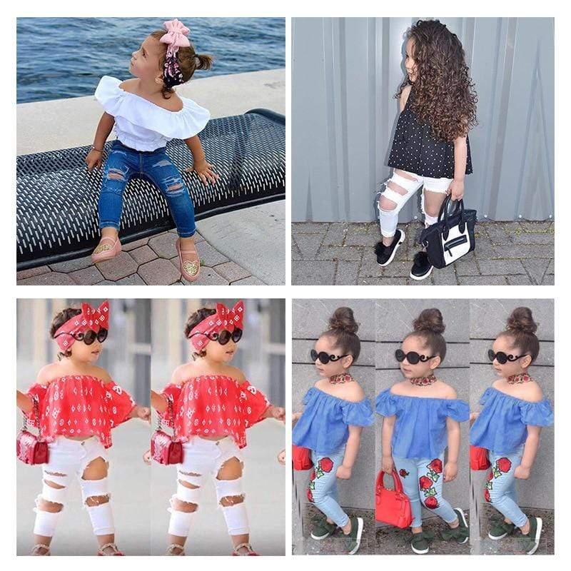 Summer Fashionable Toddler Girl Clothes