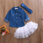 Mindful Yard Clothing Sets 50% OFF Baby Girl Fashionable Summer 3pcs Clothing Set