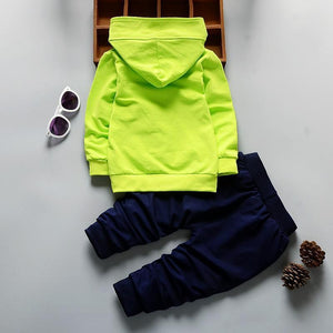 Mindful Yard Clothing Sets Boys Fashionable Hooded Sweat Suits