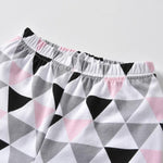 Mindful Yard Clothing Sets Cute 3-Pcs Baby Girl Pink Ruffle Sleeve Top, Pant, and Headband