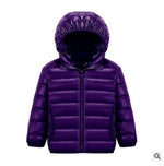 Mindful Yard Down & Parkas Deep purple / 3T Children Warm Down Hooded Coats
