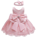 Mindful Yard Dresses Pink I / 3M Cute Baby Girl's Princess Dresses