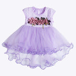 Mindful Yard Dresses Purple / 6M New Toddler Summer Floral Princess Dresses