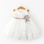 Mindful Yard Dresses White / 3 Elegant Girl's Princess Summer Dresses