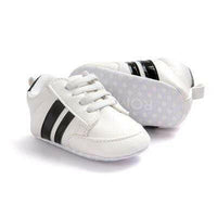 Mindful Yard First Walkers Black Stripes II / 1 Baby First Walking Shoes