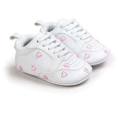 Mindful Yard First Walkers Pink Hearts / 1 Baby First Walking Shoes