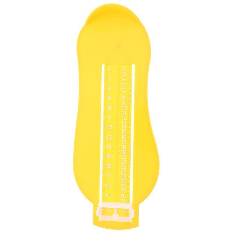 Mindful Yard Foot Size Yellow / Various Children's Foot Size Measurement Gauge Ruler