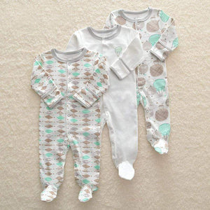 Winter Warm Baby Rompers (3/pack) - Mindful Yard