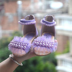 Mindful Yard Sandals & Clogs PURPLE / 5.5 Designer Princess Sandals For Girls