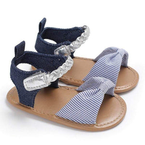 Mindful Yard Sandals & Clogs Sky Blue / 13-18M Fashionable Baby Girls Bow Sandals