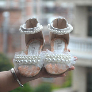 Mindful Yard Sandals & Clogs White / 5.5 Designer Princess Sandals For Girls