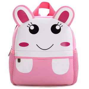 Mindful Yard School Bags Pink Cat Cute Cartoon Animal Design Kids Backpacks