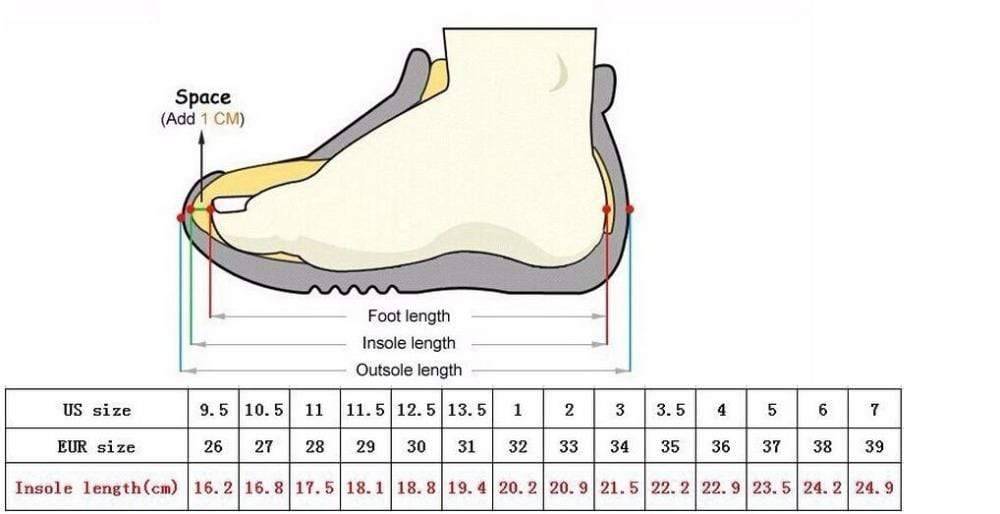 Mindful Yard Sneakers Children Breathable Fashion Sneakers