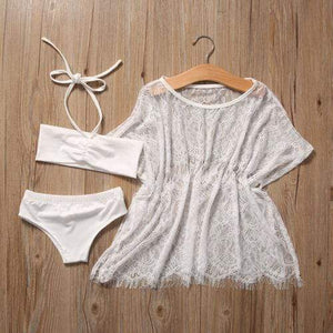 Princess Swimsuit Bikini & Lace Cover Up Outfits - Mindful Yard