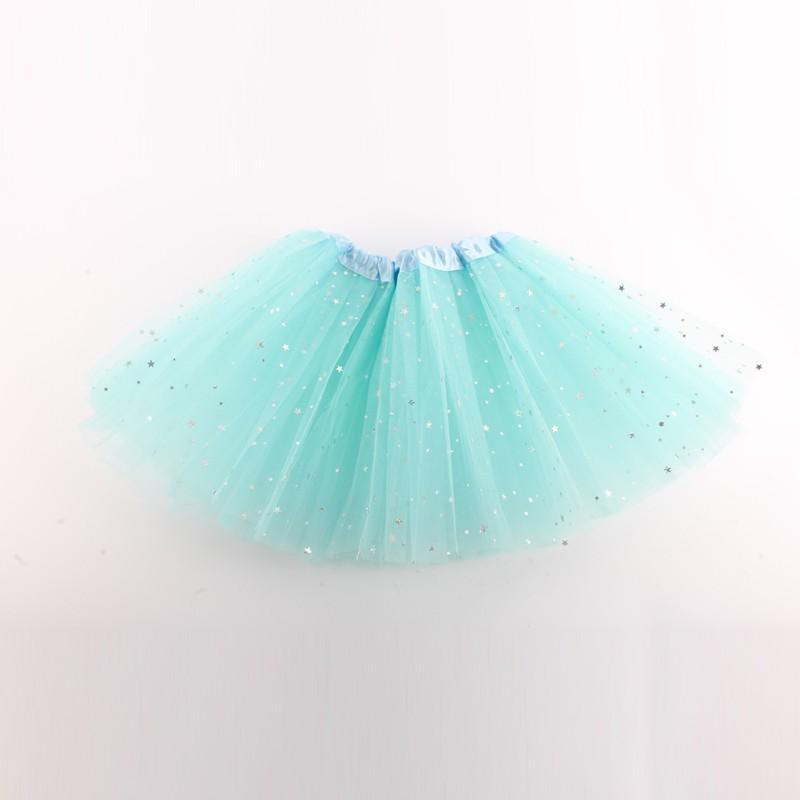 Mindful Yard tutu Light Aqua / Standard Girl's Beautiful Ballerina Tutu Dress